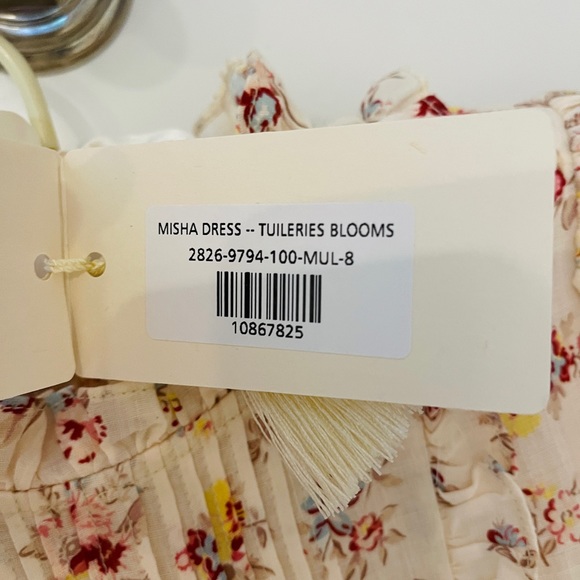 DOEN MISHA GIRLS 8 TUILERIES FLORAL TRADITIONAL COTTAGECORE SPRING EASTER DRESS - Picture 2 of 13